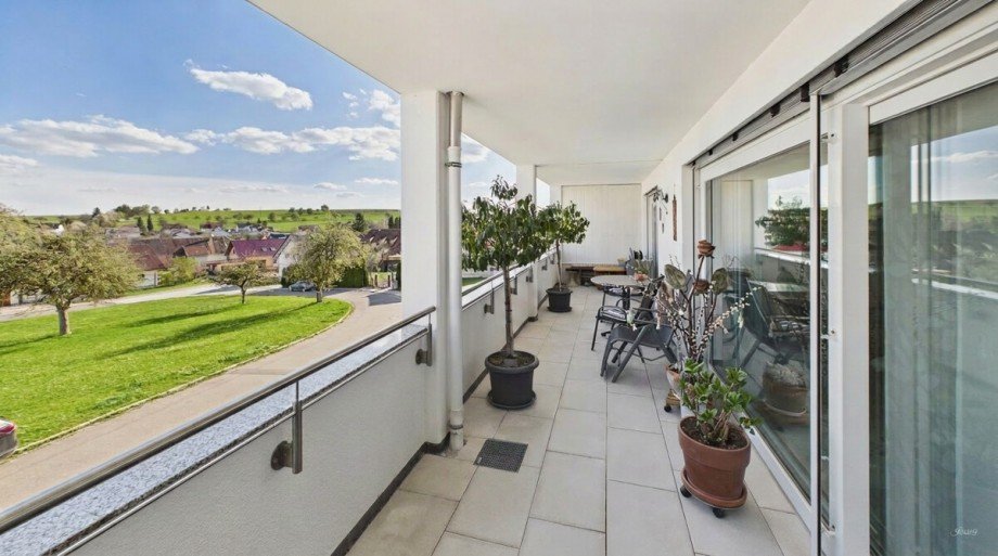 sonnige S�d-West-Terrasse Etagenwohnung Emmingen-Liptingen