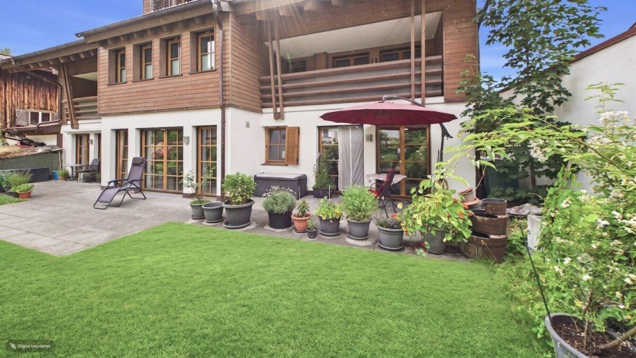 W1 - Terrasse mit Garten Erdgeschosswohnung Oberstdorf