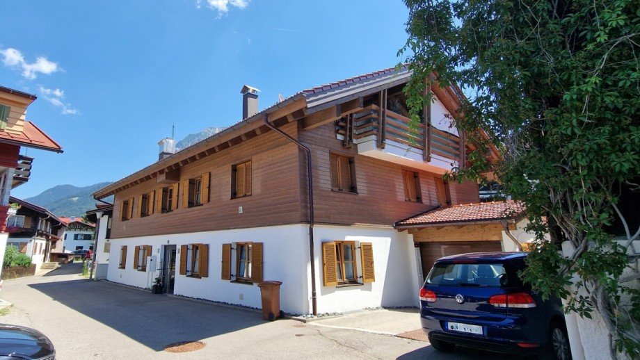 Hausansicht Erdgeschosswohnung Oberstdorf