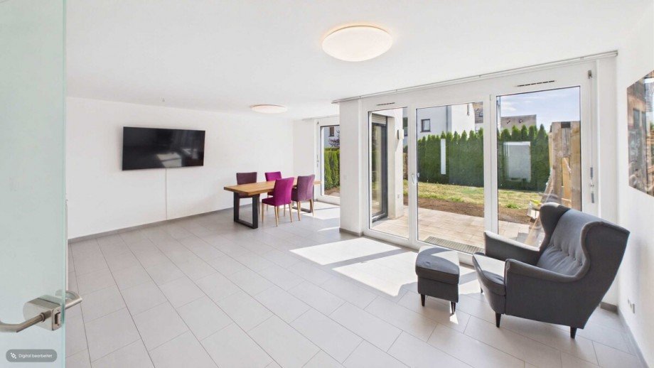 EG - Wohnzimmer Doppelhaush�lfte Biberach an der Ri�