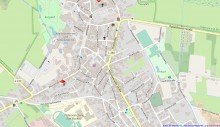 Lageplan Einfamilienhaus mit rollstuhlgerechter Wohnung & ruhigem Garten
