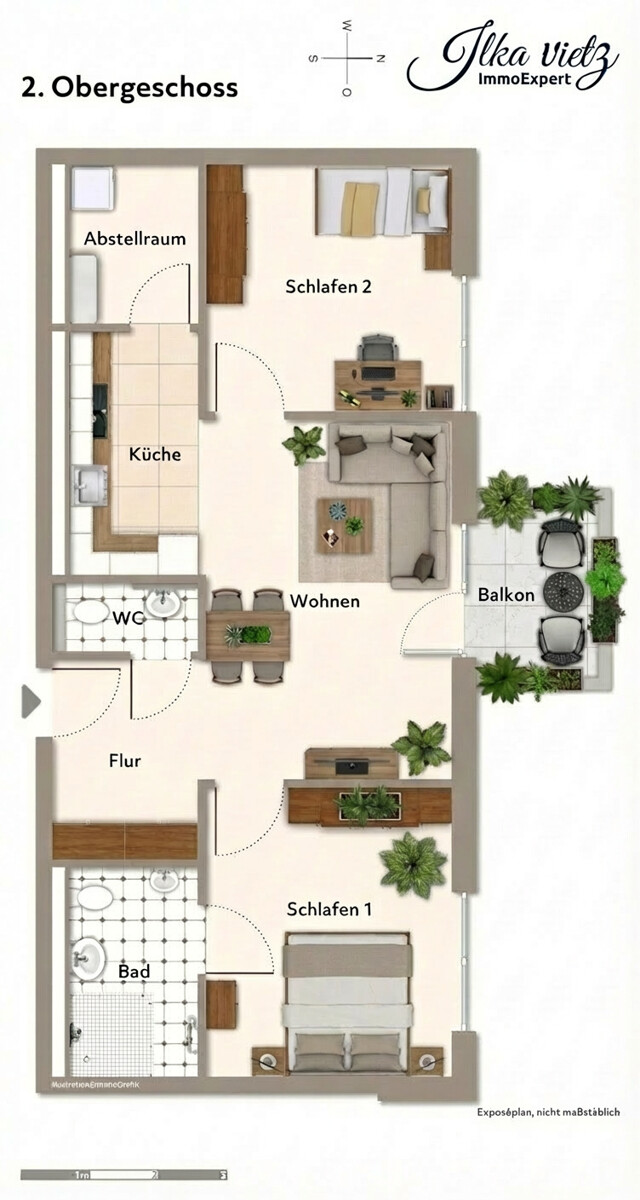 Grundriss Etagenwohnung Ki�legg