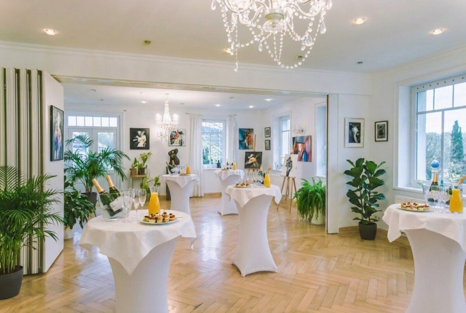 2155-Villa-EG (Nutzung Event) Visualisierung Gastronomie und Wohnung Bad Kissingen