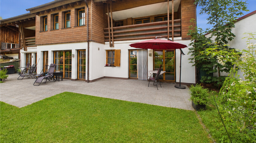 Aussenansicht (Visualisierung ) Erdgeschosswohnung Oberstdorf