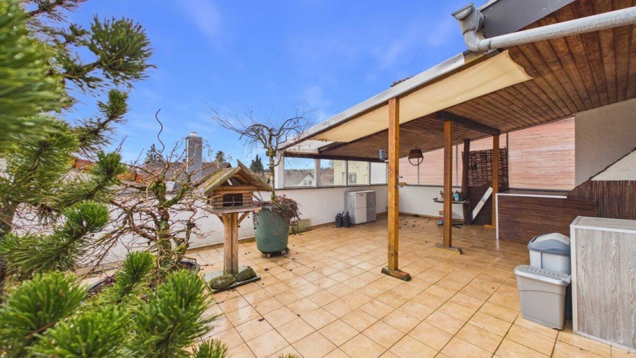 Altbau - Terrasse Zweifamilienhaus Bad Buchau