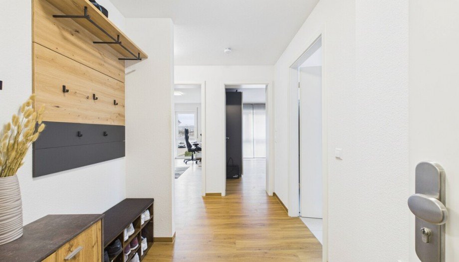 Eingangsbereich Etagenwohnung Langenenslingen