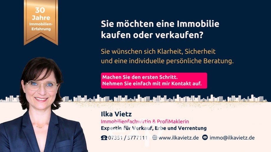 Ilka Vietz ImmoeXpert Doppelhaush�lfte Biberach an der Ri�