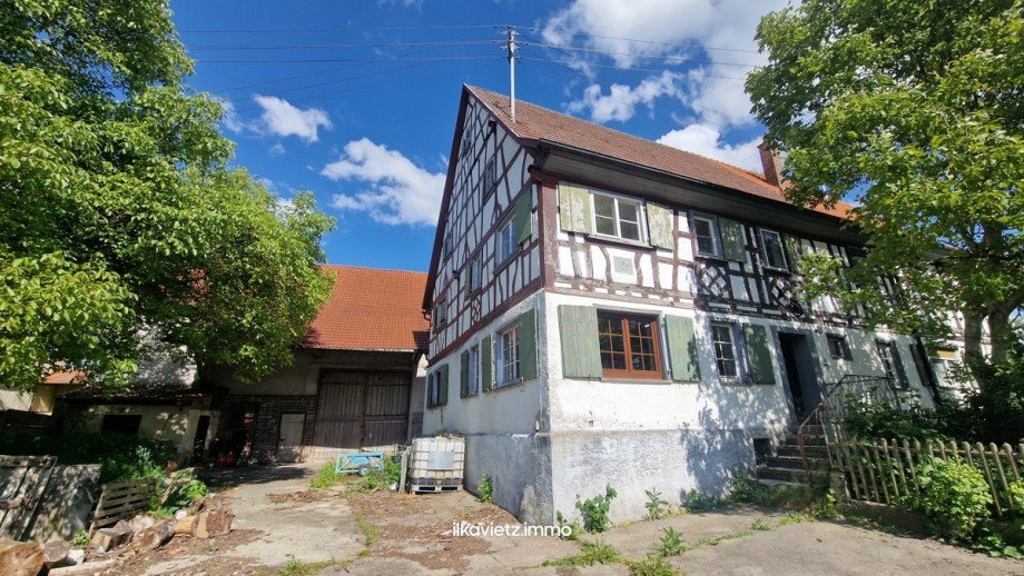 Haus 1 - Hof mit Scheune Zweifamilienhaus Unlingen / Dietelhofen
