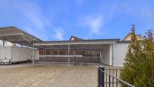 Carport (optional) moderne barrierefreie A+ Wohnung - ruhige Lage mit gro�em Balkon, EBK & gro�e Garage