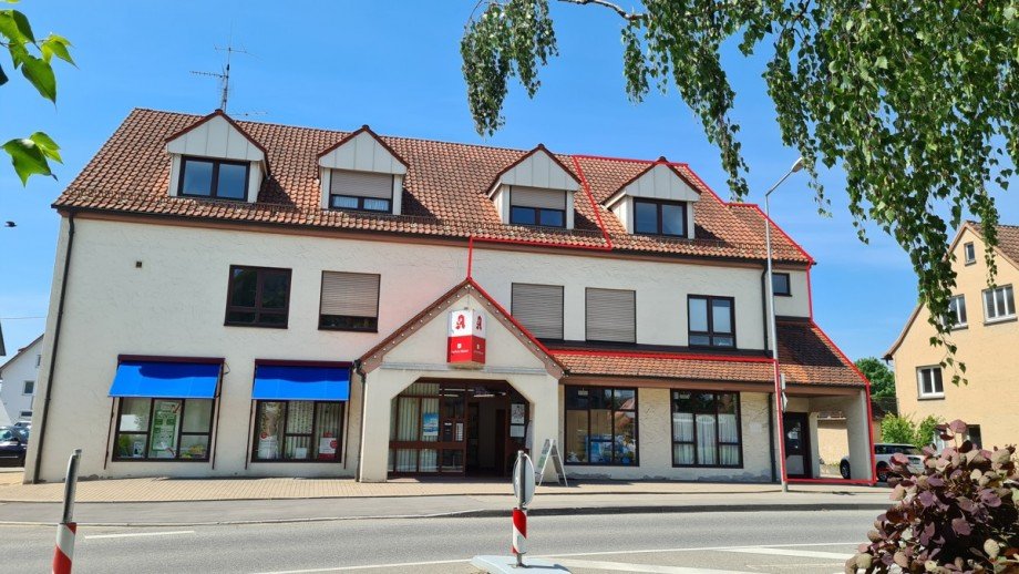 Aussenansicht Etagenwohnung Ummendorf